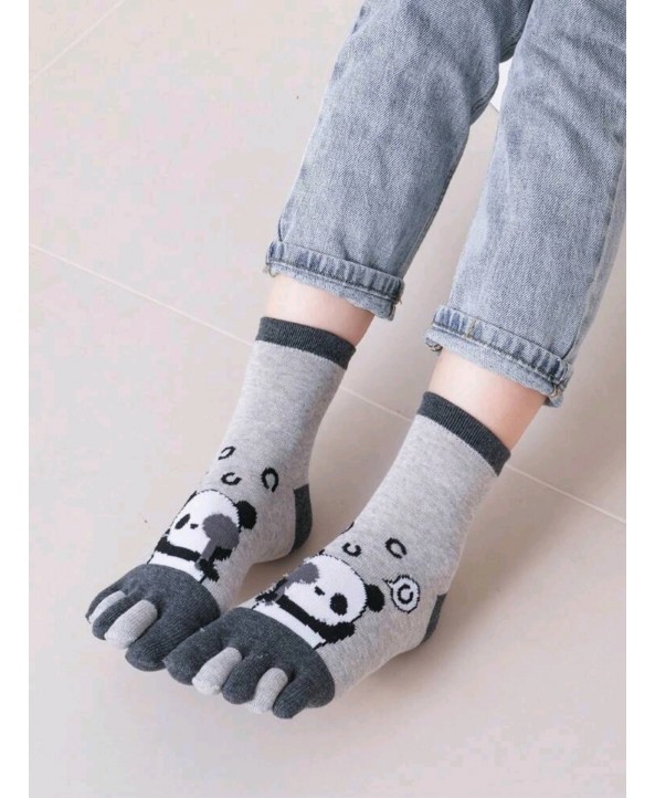 Чорапи с пръсти панда 362